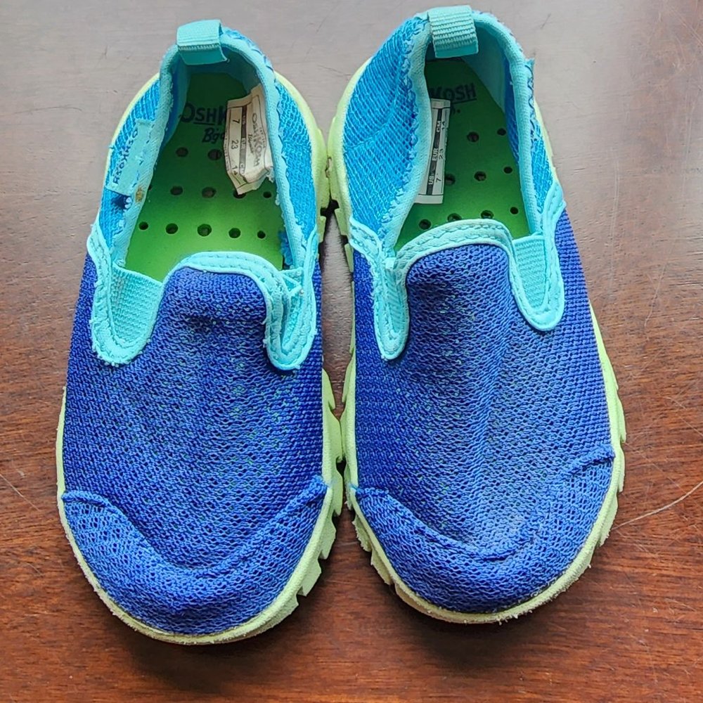 OshKosh B'gosh Blue/Green Baby Water Shoes Size 7